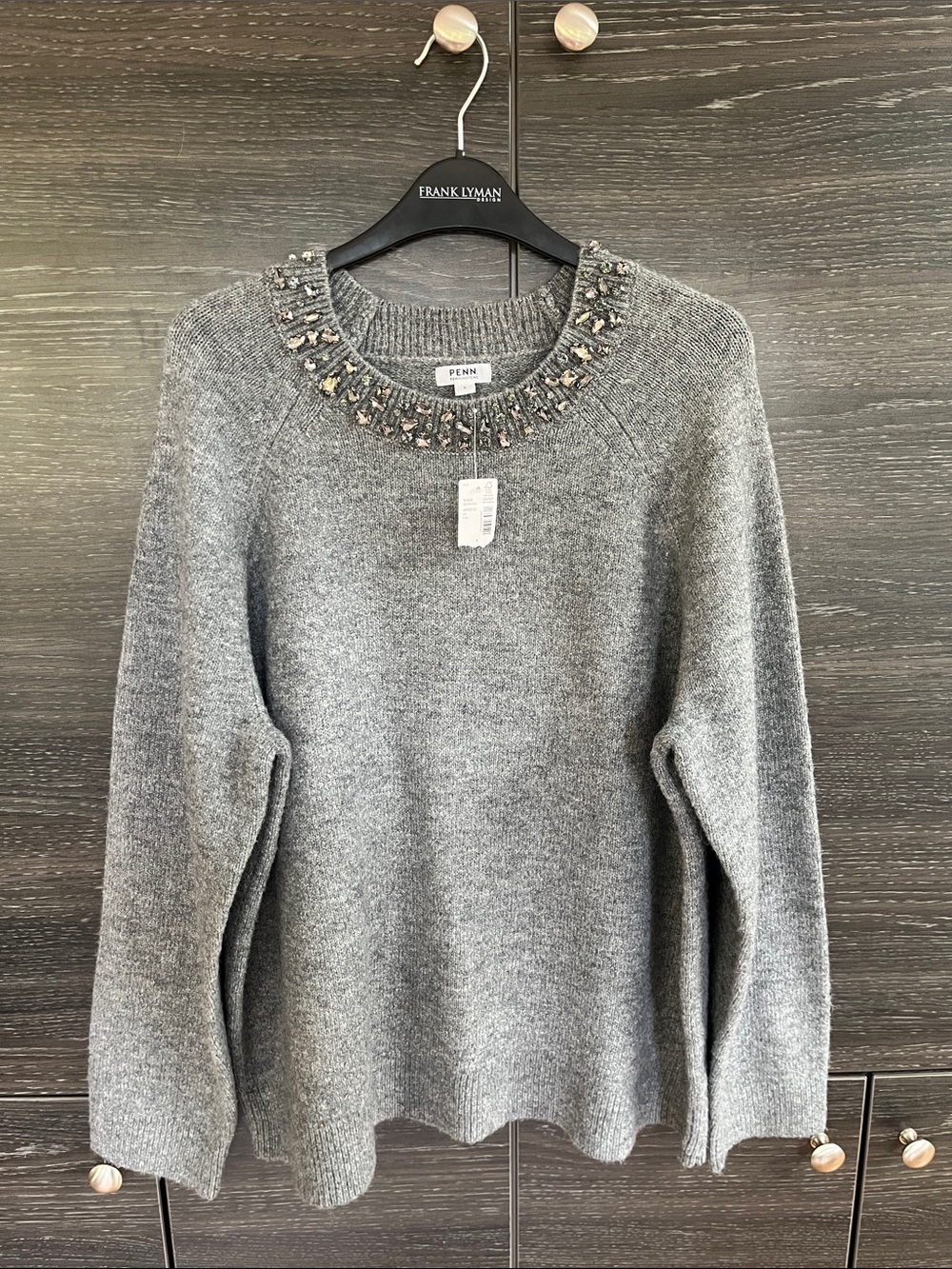 NWT Penn. Penningtons Diamanté Sweater size X